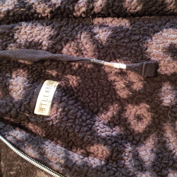 cute medium Billabong fluffy jacket - Picture 5 of 6